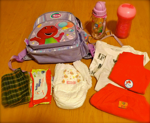 Inside Naia's School Bag