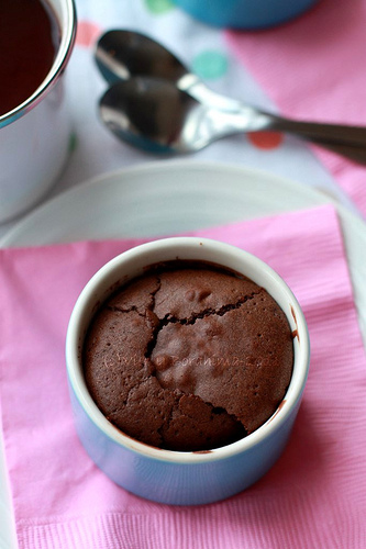Warm brownies cup (in colour)